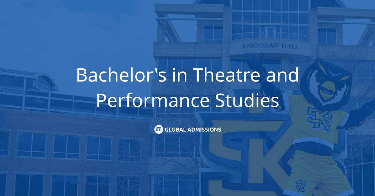 Bachelor's in Theatre and Performance Studies at Kennesaw State